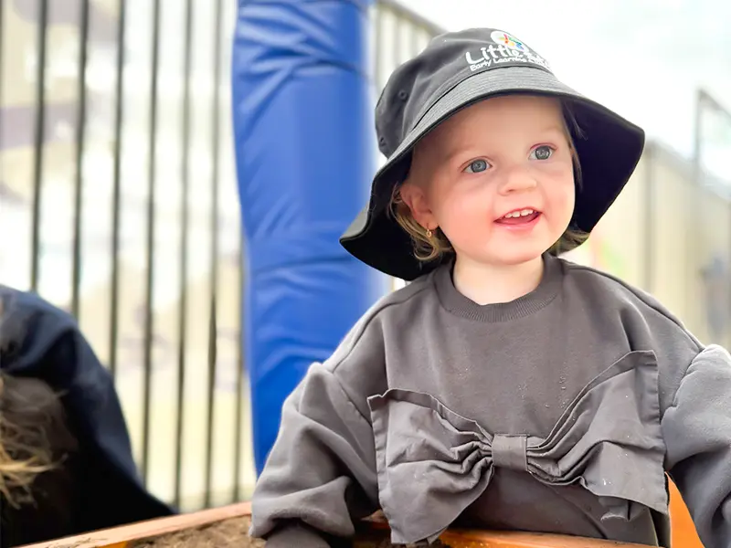 Toddler learning program at Little Stars focusing on social development and active play
                        