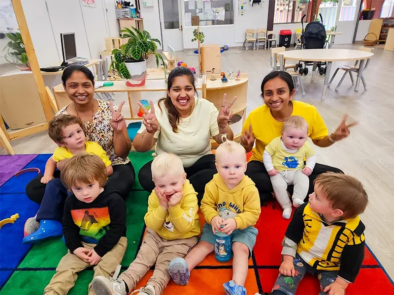 Little Stars Nursery program with soft play areas and dedicated infant educators
