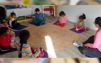 Our Yoga program at Little Stars